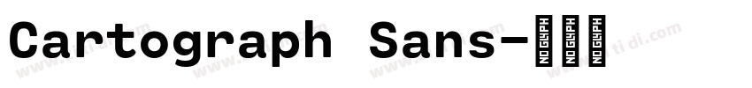 Cartograph Sans字体转换